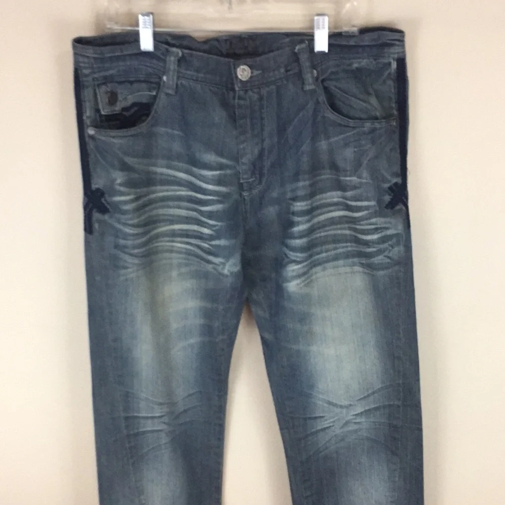 D-Lux Denim Slim Fit Jeans Size 36x30
